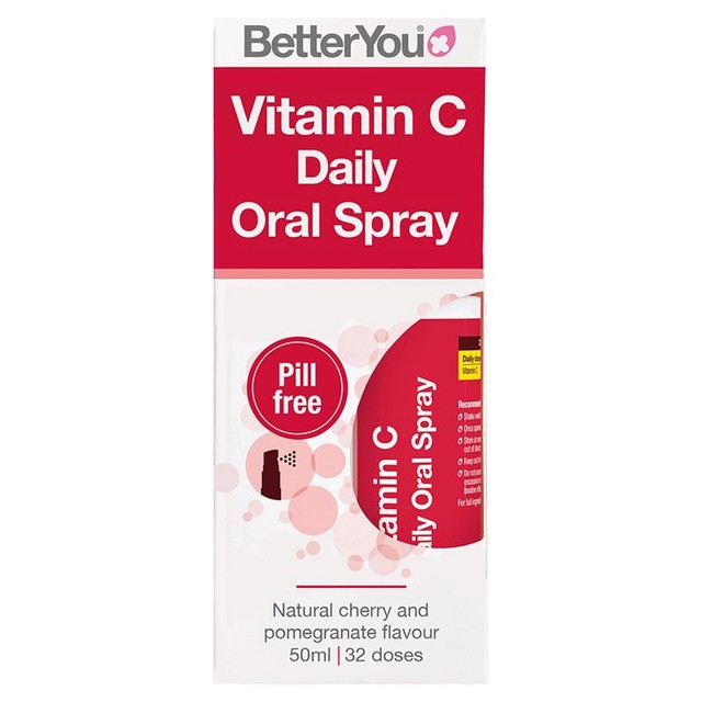 Better You Vitamin C Oral Spray Cherry Pomegranate 50ml - British product