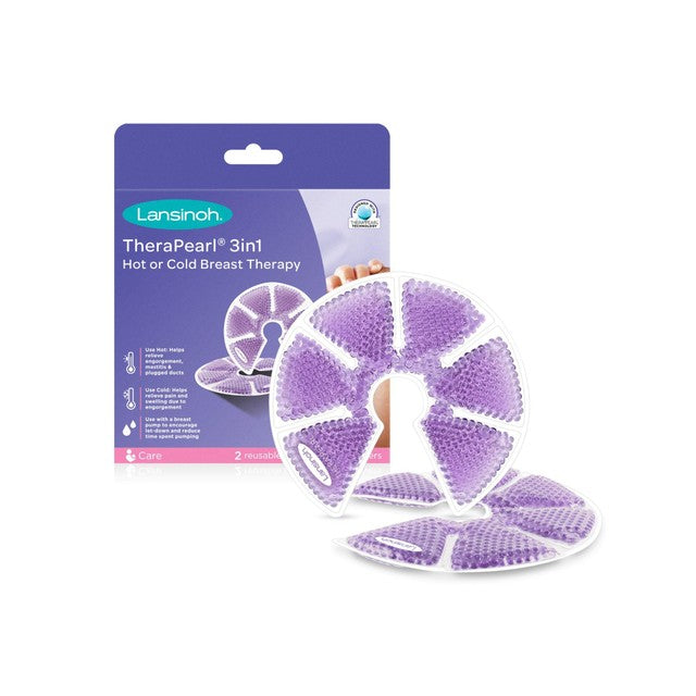 Lansinoh TheraPearl 3-in-1 breast therapy packs, UK version