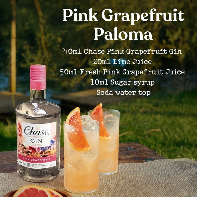 Chase Distillery Pink Grapefruit Gin 70cl - British product