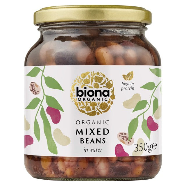 Biona organic mixed beans 350g - British product