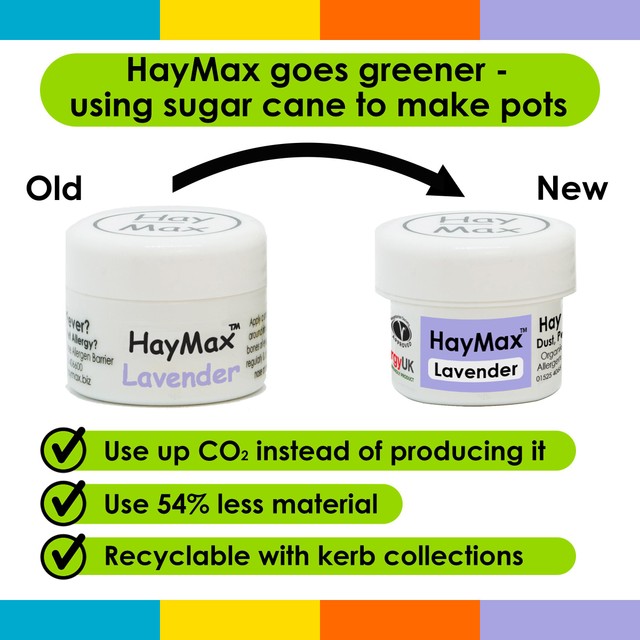 Haymax lavender organic allergy barrier balm 5ml, UK version