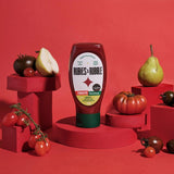 Rubies in the Rubble tomato ketchup squeezy 485g, imported from the UK