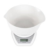 Salter digital kitchen scales with dual pour mixing bowl white (British brand)
