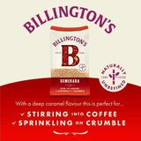 Billington's Demerara brown sugar 500g - British product