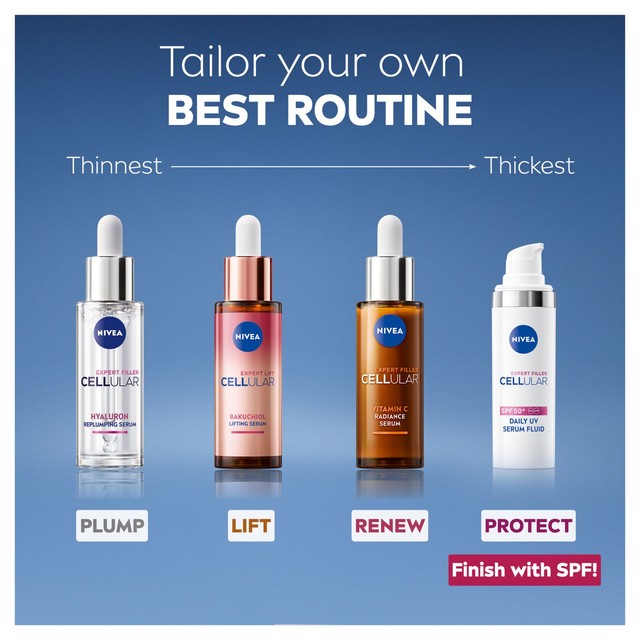 Nivea Cellular Lift Serum 30ml, imported from the UK