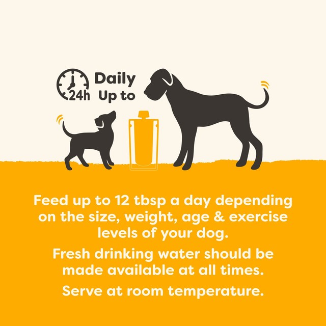 Applaws chicken bone broth dog topper with turmeric and parsley - British product