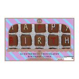 M&S chocolate party cubes 705g, imported from the UK