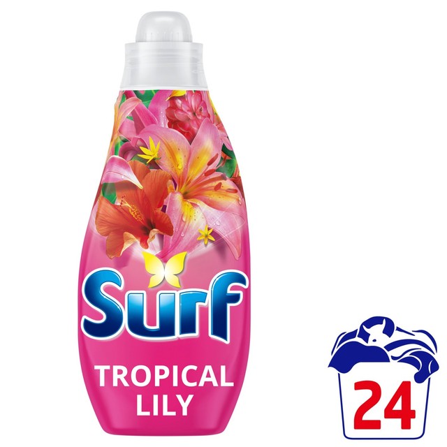 Surf Tropical Lily liquid laundry detergent 648ml (British brand)