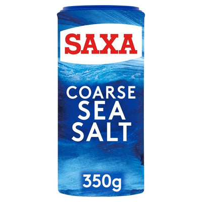 M&S Saxa Coarse Sea Salt Cooking Salt 350g- Buy online at McGrocer