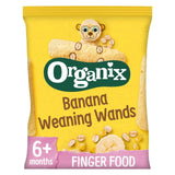 Organix Banana Baby Puffs 25g, imported from the UK