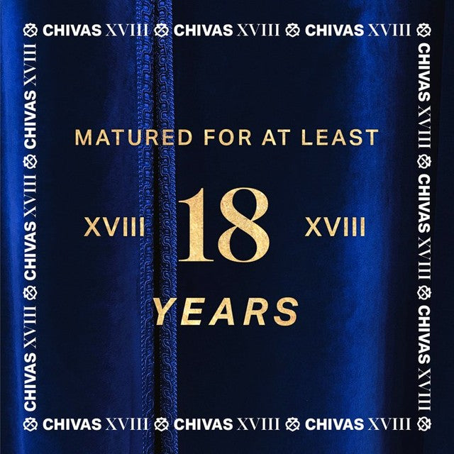 Chivas Regal 18 Year Old blended Scotch whisky 70cl - British product