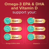 Seven Seas Omega-3 Fish Oil Capsules With Vitamin D 30 (British brand)