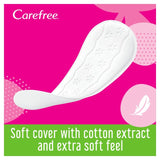 Carefree breathable pantyliners with aloe single wrapped - British product