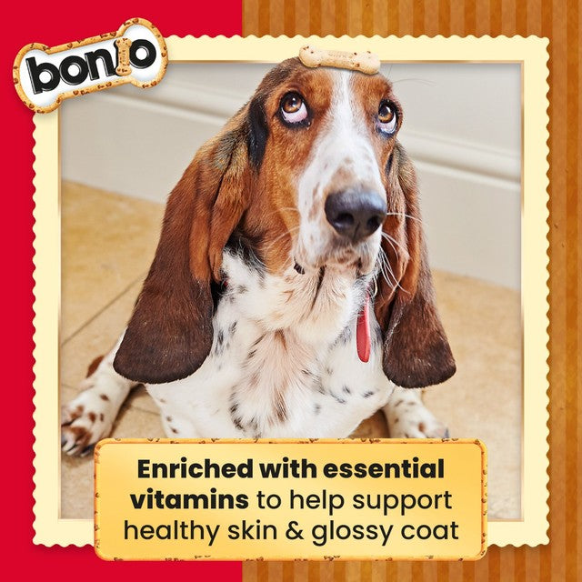 Bonio Meaty Chip dog biscuits 400g - British product