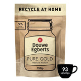 Douwe Egberts Pure Gold instant coffee 150g - British product
