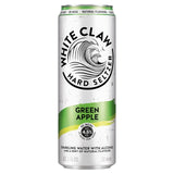 White Claw Green Apple Hard Seltzer, imported from the UK