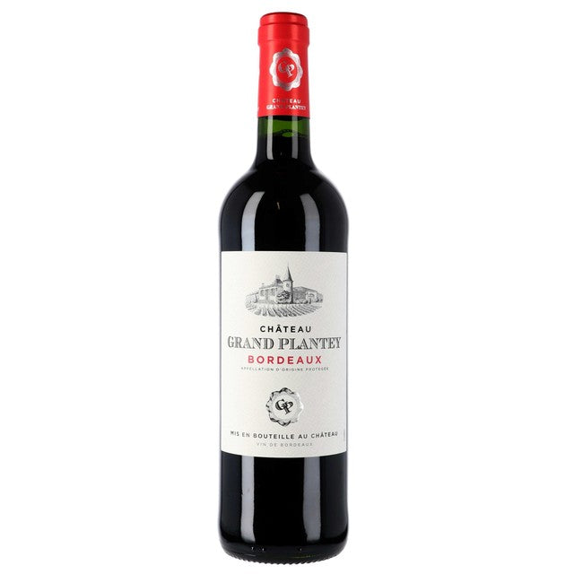 Chateau Grand Plantey Bordeaux red wine 75cl - British product