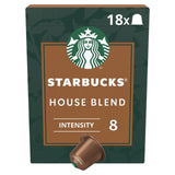 Starbucks House Blend Nespresso coffee capsules 18 pack - British product