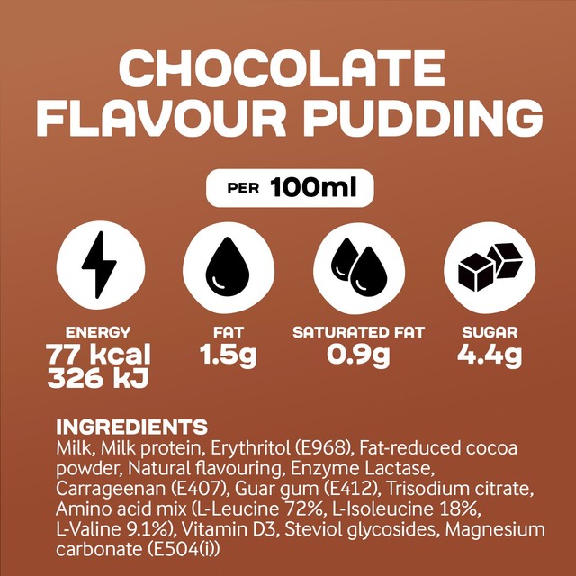 Arla Protein Chocolate Pudding 200g - British product