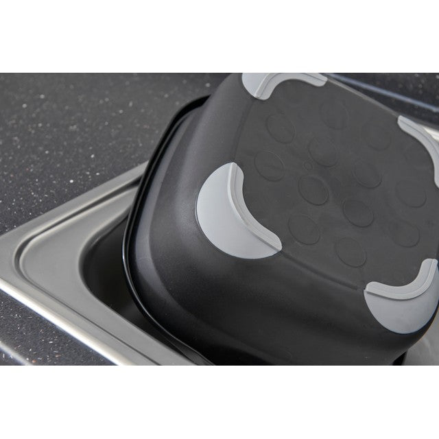 Addis Washing Up Bowl Black Grey 8.5 Litre - British product