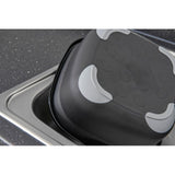 Addis Washing Up Bowl Black Grey 8.5 Litre - British product