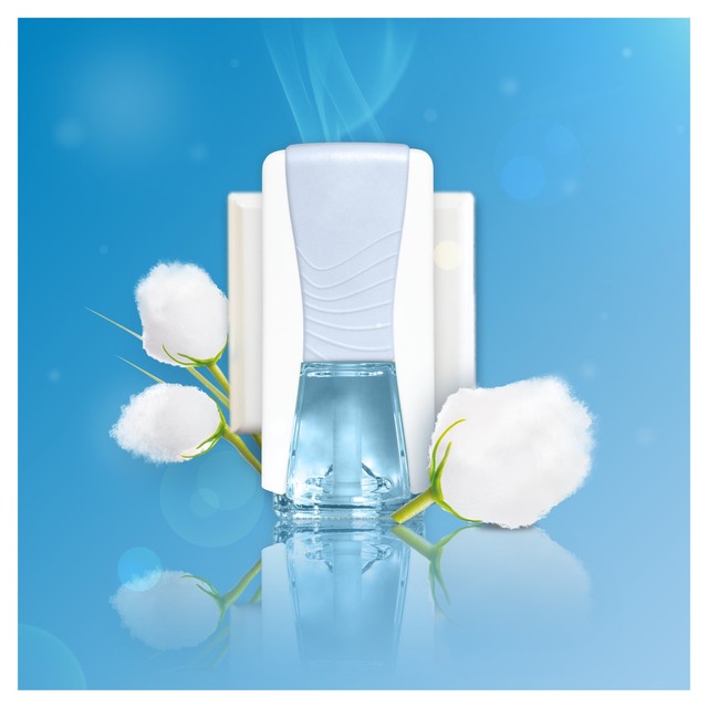 Febreze air freshener plug-in refill Cotton Fresh 20ml - British product