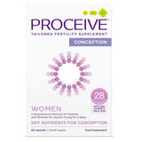 Proceive women's fertility supplement capsules 60 capsules, imported from the UK