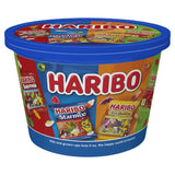Haribo sharing tub assorted fruit gums 600g - British product