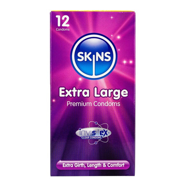 Skins Extra Large Condoms (British brand)
