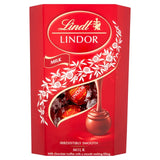 Lindt Lindor milk chocolate truffles box 200g, UK version