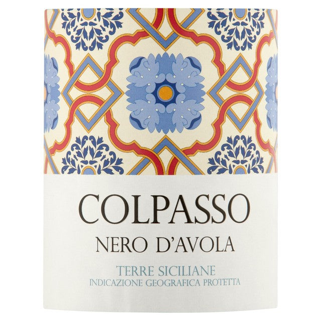 Colpasso D'Avola Red Wine 75cl - British product