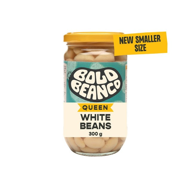 Bold Bean Co Queen White Beans 300g jar - British product
