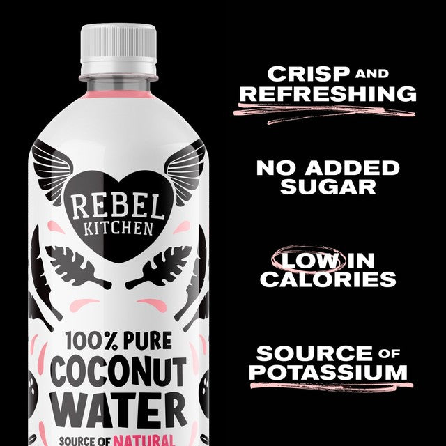 Rebel Kitchen pure coconut water - British product