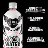 Rebel Kitchen pure coconut water - British product