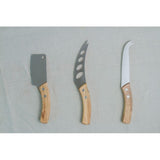 Artesa Cheese Knives 3-piece Acacia Wood Handle - British product