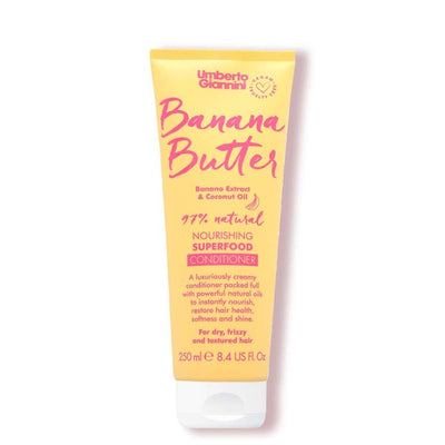 M&S Umberto Giannini Banana Butter Conditioner for Dry Hair 250ml- Buy online at McGrocer
