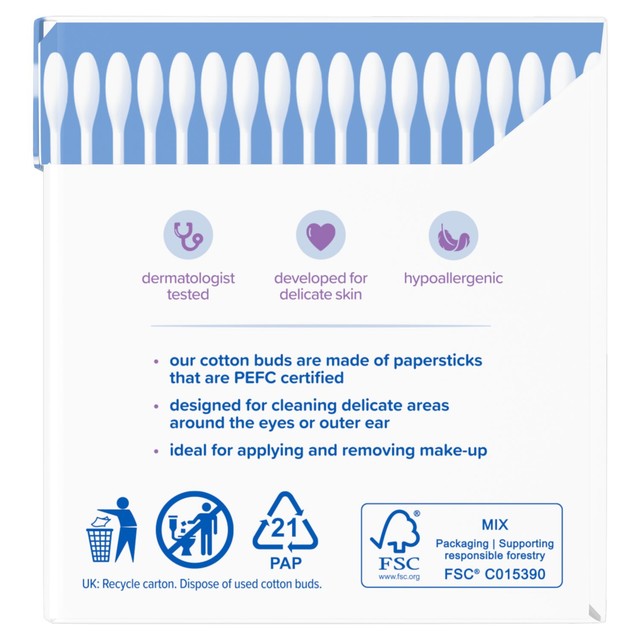 Johnson's Baby cotton buds 200 pack - British product