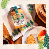 Whole Earth crunchy peanut butter, imported from the UK