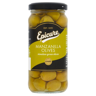 Olives vertes sans noyau Epicure Manzanilla 235g