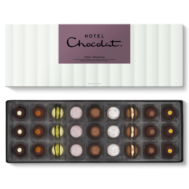 Hotel Chocolat Tipsy Truffles Sleekster chocolate truffles 295g (British brand)