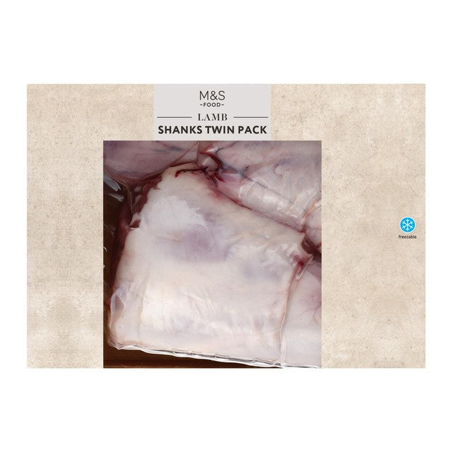 M&S British lamb shanks 2 pack, imported from the UK