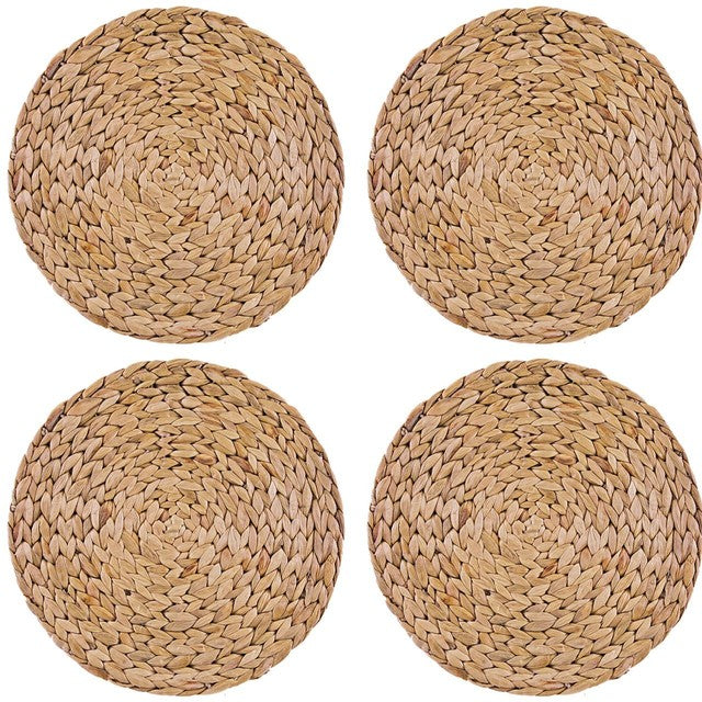 Creative Tops Water Hyacinth round placemats 30cm - British product