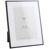 M&S layered mount photo frame black 5x7 inch (British brand)