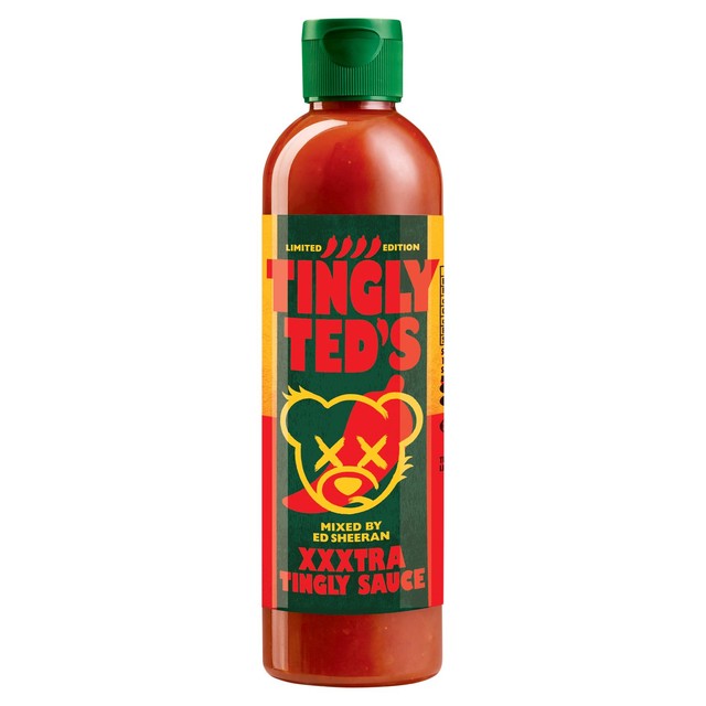 Tingly Ted's XXXtra Tingly hot sauce 265g (British brand)