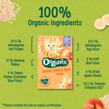 Organix banana, peach and apple baby muesli 200g, imported from the UK