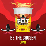 Pot Noodle Chicken Fajita instant noodles 90g, imported from the UK