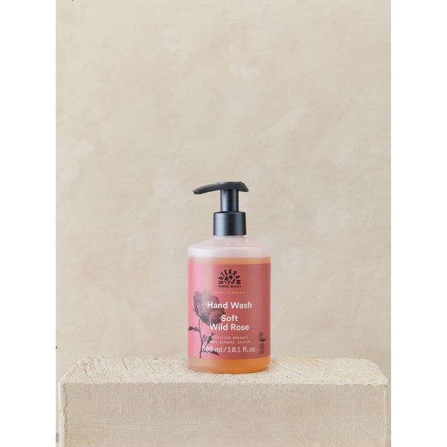 Urtekram soft wild rose hand soap 300ml (British brand)