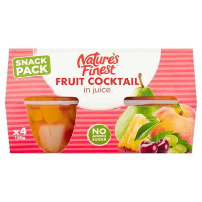 M&S Nature's Finest Fruit Pots Fruit Cocktail- Buy online at McGrocer