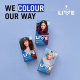 Schwarzkopf Amethyst Chrome purple hair dye kit, UK version
