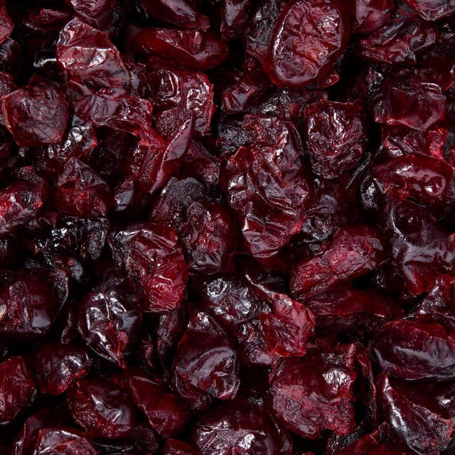 Palm & Vine dried cranberries, imported from the UK